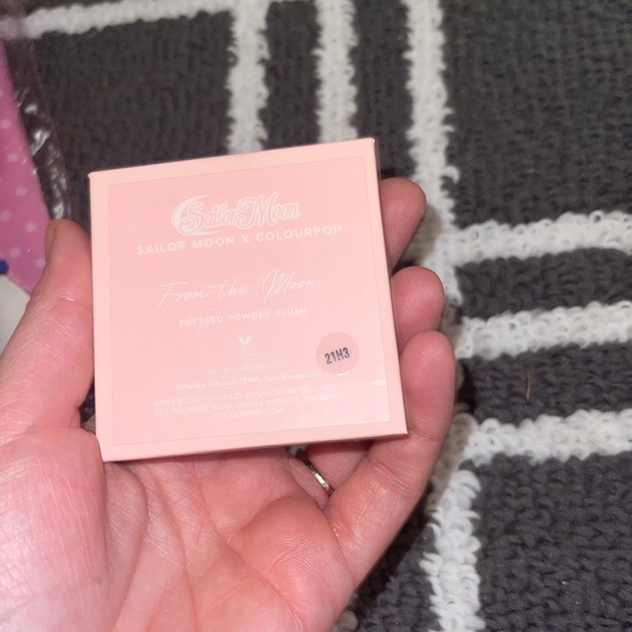 Sailor Moon bundle🎀 Sailor Mercury Hoodie M & Colourpop blush - Picture 3 of 8